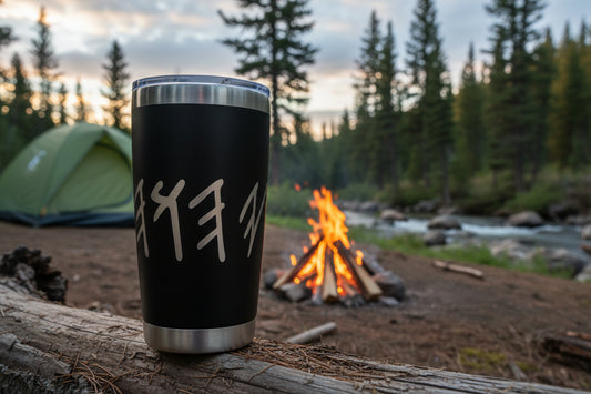 Sacred Name YHWH laser engraved tumbler